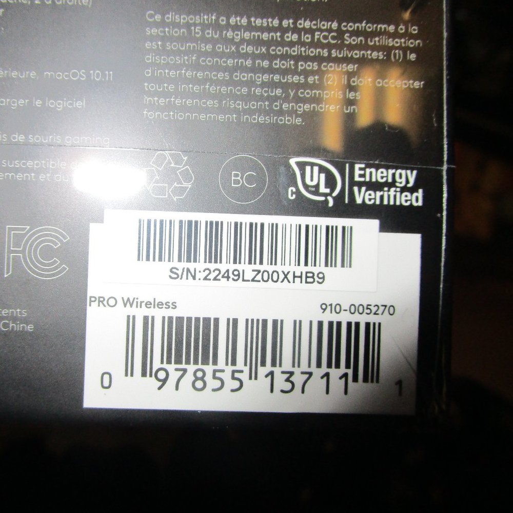 Logitech G Pro Wireless Gaming Mouse - Picture 2 of 2